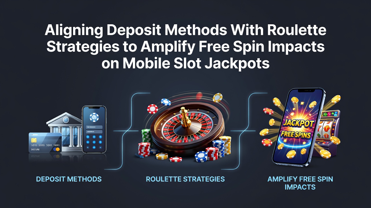 Close-up of smartphone screen showing slot reels with free spin counter and linked roulette strategy overlay