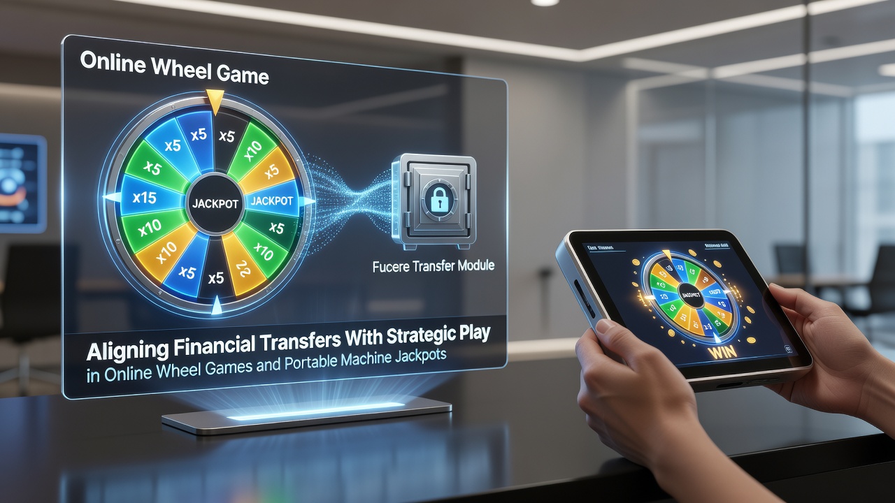 Portable gaming device showing mobile slot jackpot meter with secure transaction verification overlay