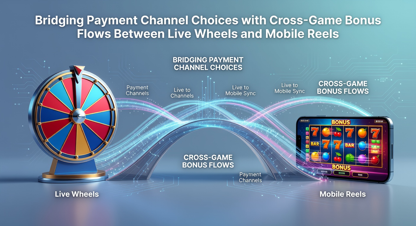 Illustration of payment channels connecting live roulette tables with mobile slot interfaces through bonus flow pathways