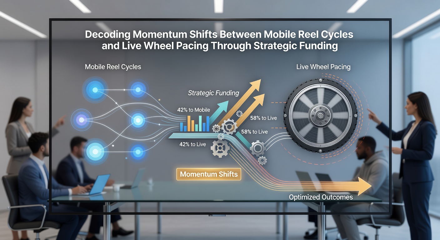 Chart displaying funding pattern timelines overlaid on mobile reel and live wheel activity graphs