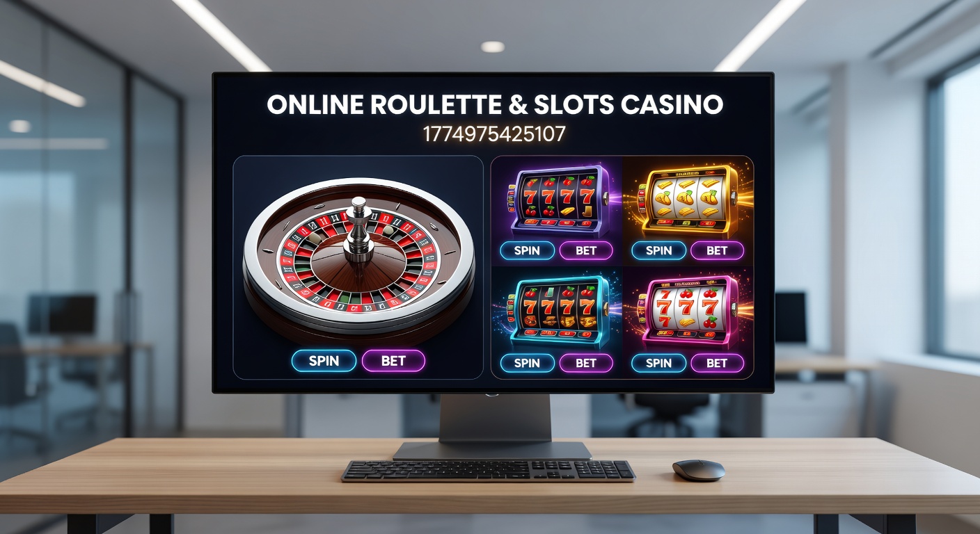 Close-up of a live online roulette table with croupier and digital slot machine jackpot display