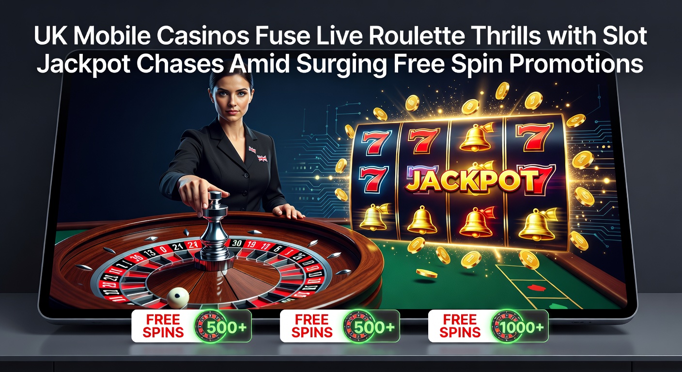 Vibrant digital slots reels spinning with jackpot symbols, representing surging online gambling activity in the UK